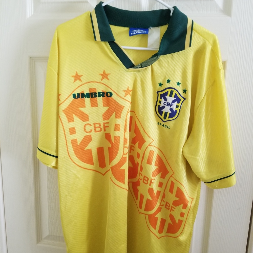1996 Brazil practice jersey by Umbro